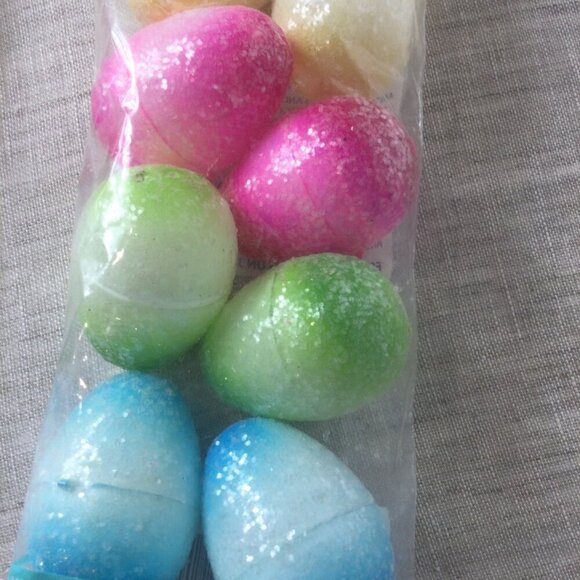 Lot of 2 Way to Celebrate Colorful Sugar Ombre Plastic Easter Eggs 12 Count Each - Picture 3 of 6